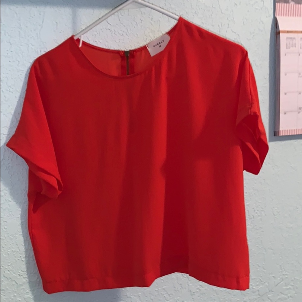Orange/ red top from Francesca’s